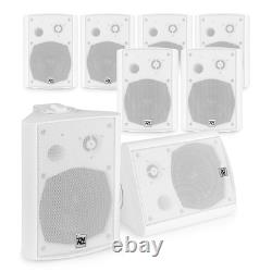 Système de haut-parleurs encastrés multi-pièces, actif avec audio Bluetooth, 8x DS50A blanc