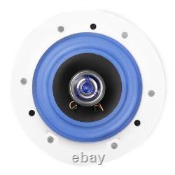 Système de haut-parleurs encastrés multiroom, amplificateur 2 zones Bluetooth audio domestique ESCS 6.5