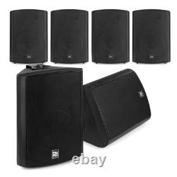 Système de haut-parleurs multiroom encastrés, actif avec audio Bluetooth, 6x DS50A noir
