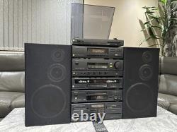 Système stéréo Aiwa MX-Z93M HiFi séparé avec enceintes surround et télécommande