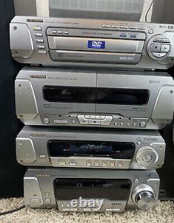Technics Stereo System Dv280 DVD CD Hi-fi Sb-3110 Haut-parleurs Surround Sound