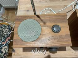 Tivoli Audio, modèle DAB, CD 1, enceinte stéréo. Voir description. Noyer/beige