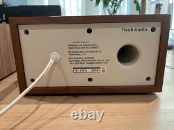 Tivoli Audio, modèle DAB, CD 1, enceinte stéréo. Voir description. Noyer/beige
