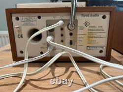 Tivoli Audio, modèle DAB, CD 1, enceinte stéréo. Voir description. Noyer/beige