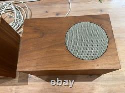 Tivoli Audio, modèle DAB, CD 1, enceinte stéréo. Voir description. Noyer/beige