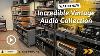 Vintage Audio Stereo Collection De Haut-parleurs Récepteurs Tables Tournantes Cassette Decks Etc