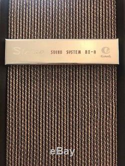 Vintage Fukuyo Corail Système De Son Stéréo Haut-parleurs Bx-8 Propriétaire D'origine Japon 1960