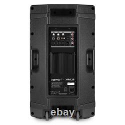 Vonyx VSA15 Haut-parleur PA Actif 15' 1000W Bi-Amplifié Son Professionnel