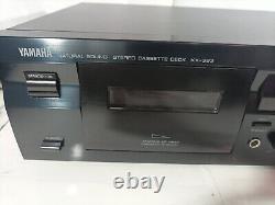 Yamaha KX-393 Lecteur-Enregistreur de Cassettes Stéréo à Bande Magnétique Son Naturel Noir