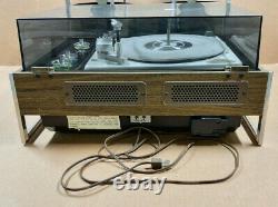 Zenith Circle Of Sound Turntable Solid State Stéréo Phonograph Avec Haut-parleurs