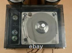 Zenith Circle Of Sound Turntable Solid State Stéréo Phonograph Avec Haut-parleurs
